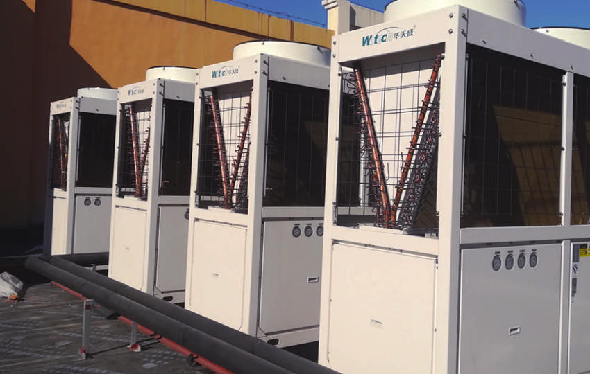 天津武清(qing)寶豪健身300噸熱水項(xiang)目(mu)